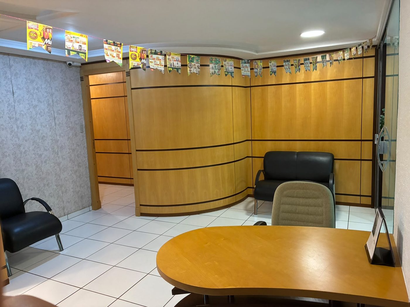 Sala de atendimento da Ágil